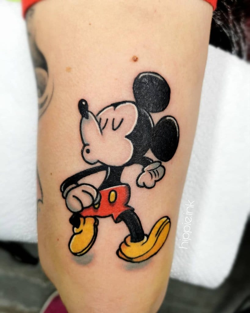 mickey mouse tattoo