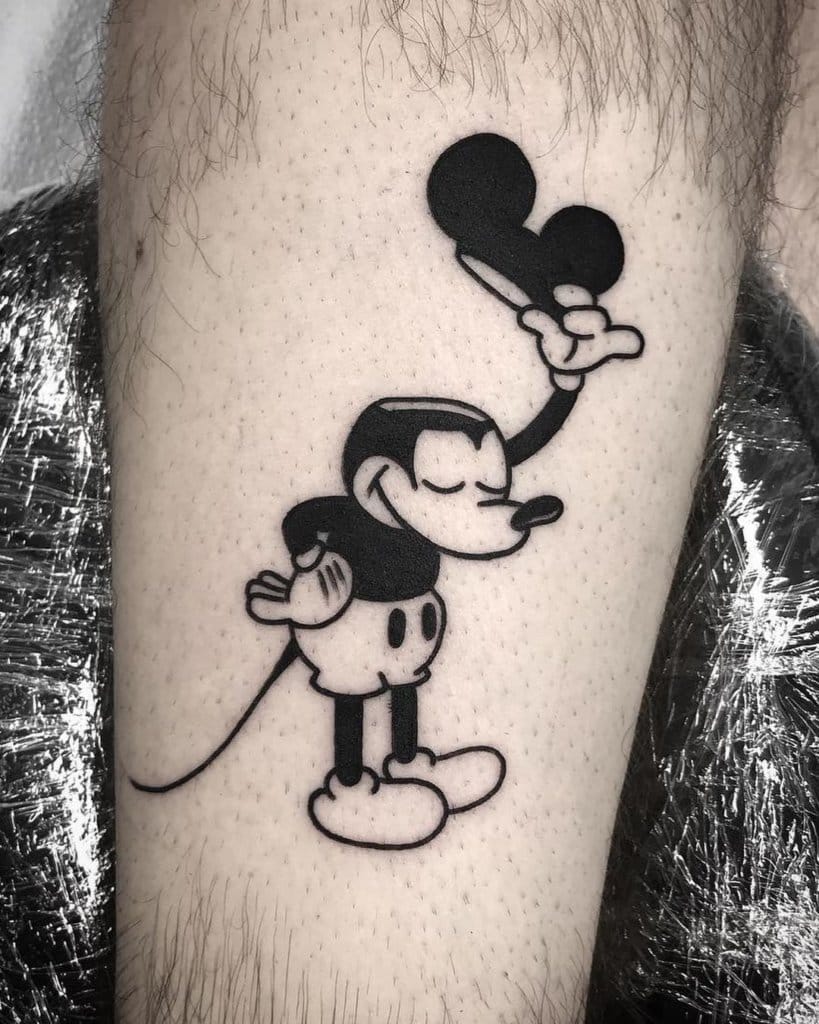 mickey mouse tattoo