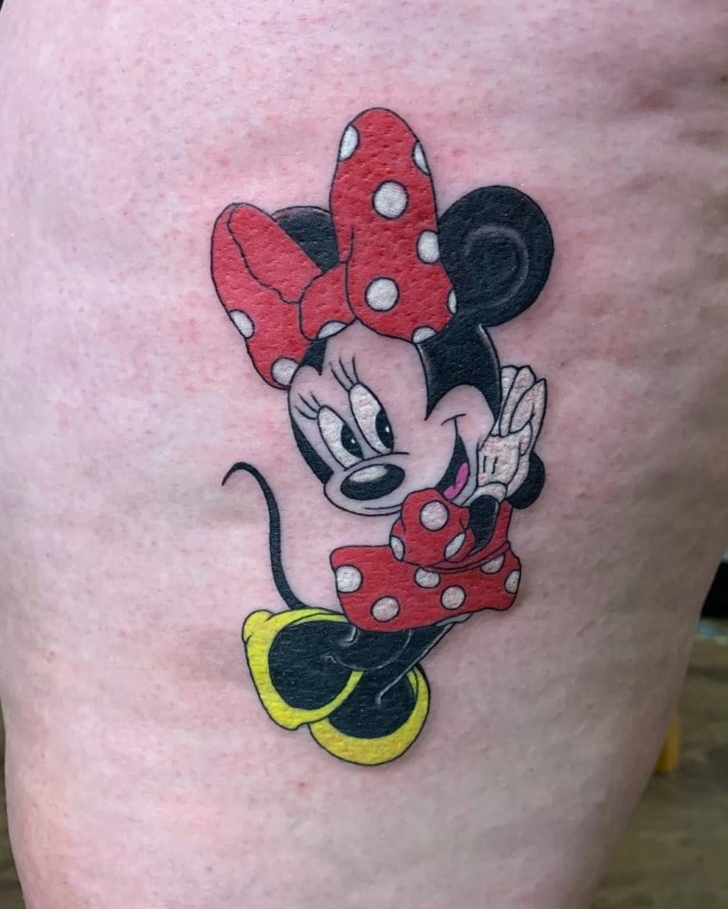 mickey mouse tattoo