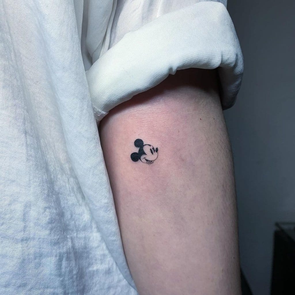 mickey mouse tattoo