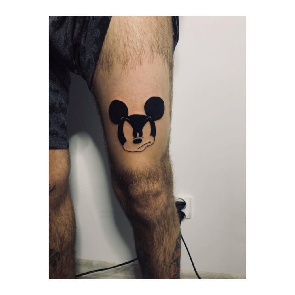 mickey mouse tattoo