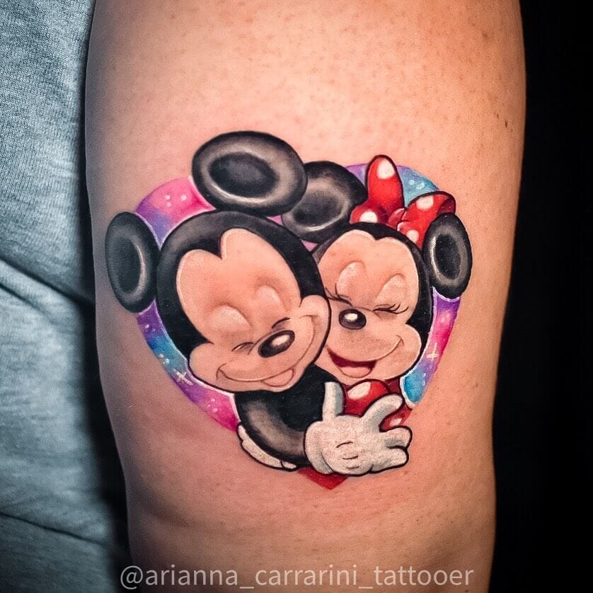 mickey mouse tattoo