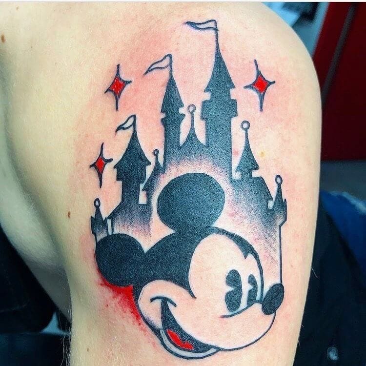 mickey mouse tattoo