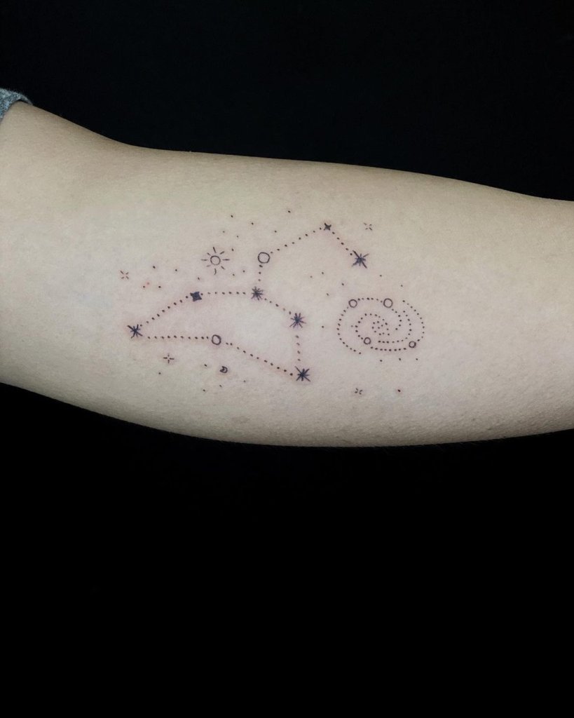 constellation tattoo