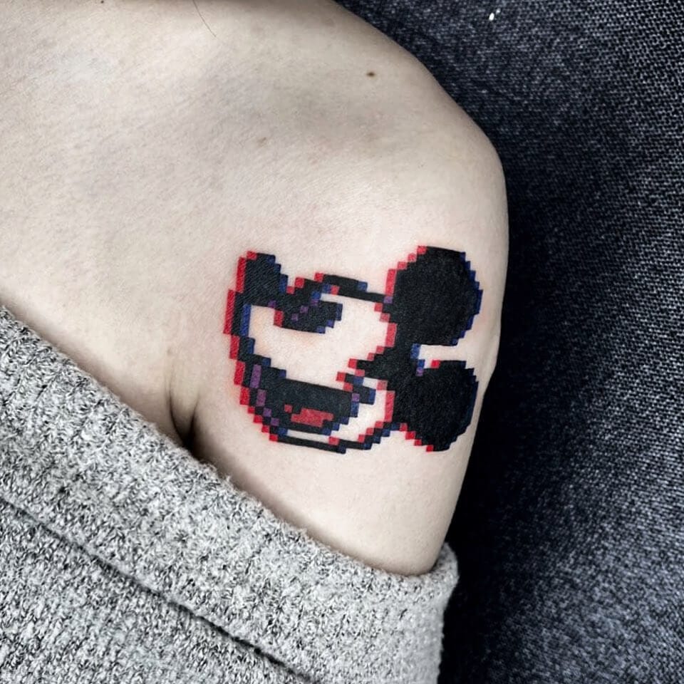 mickey mouse tattoo