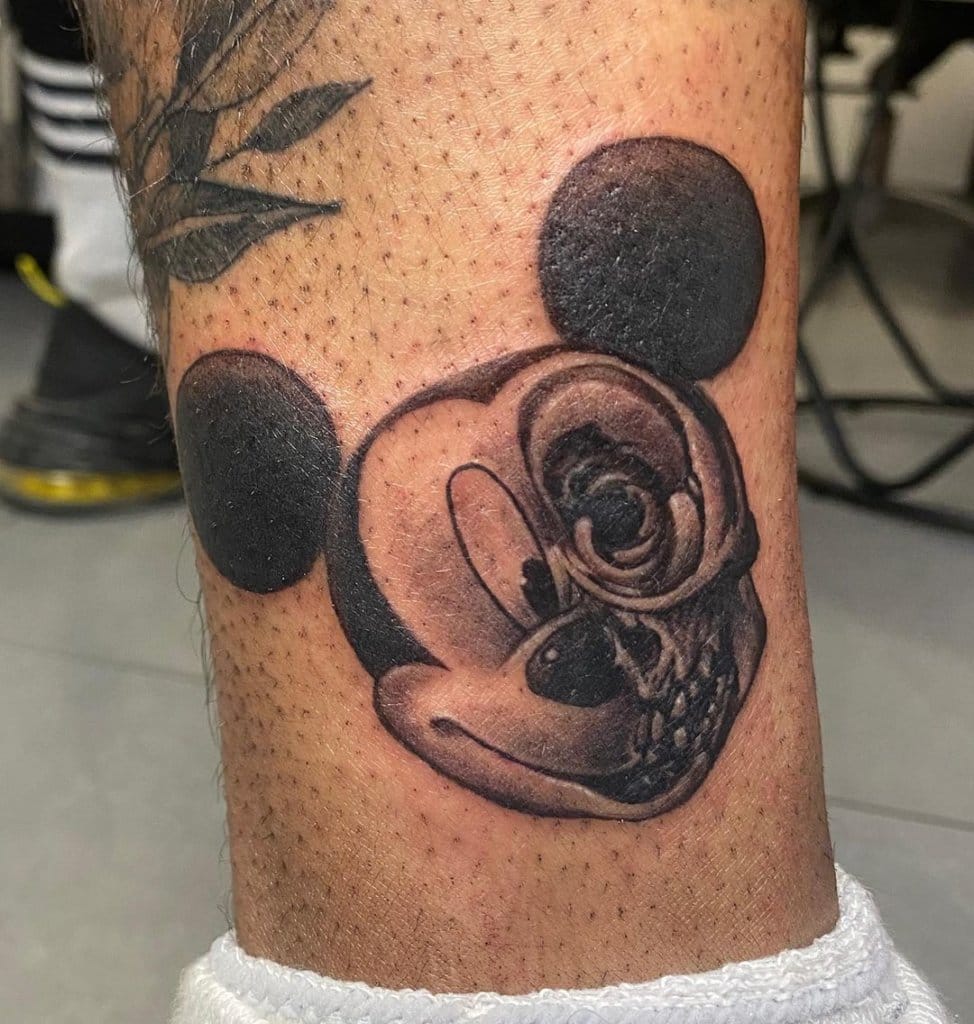 mickey mouse tattoo