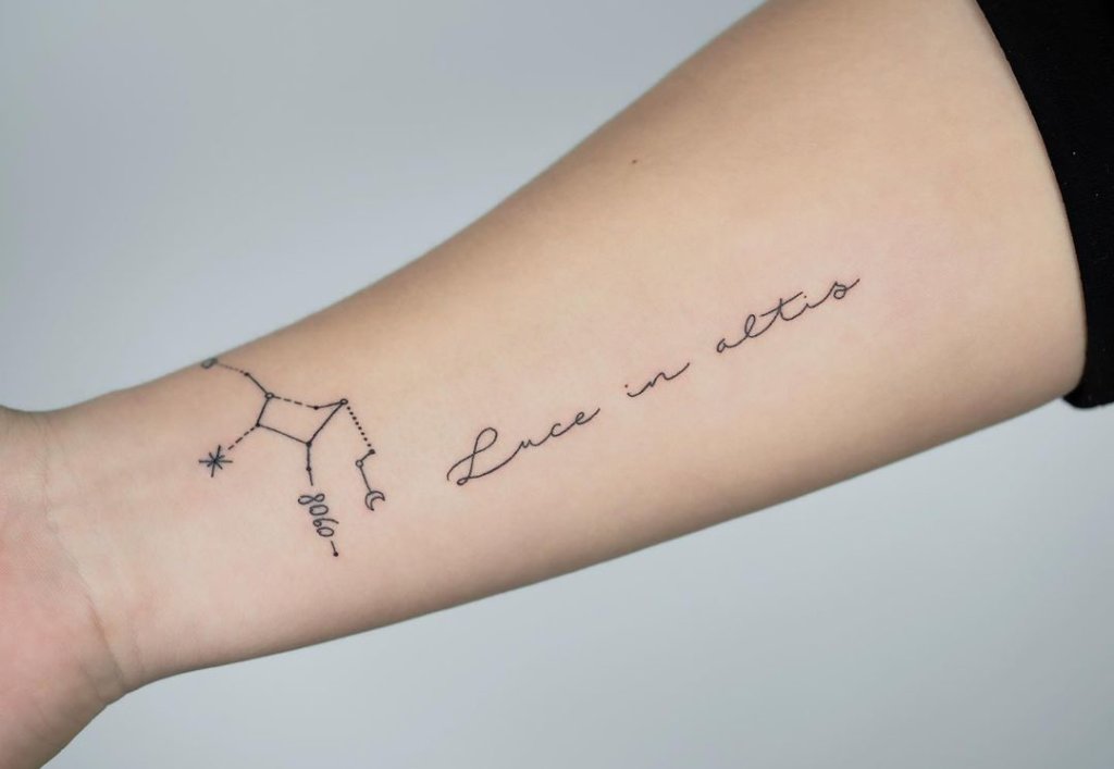 constellation tattoo