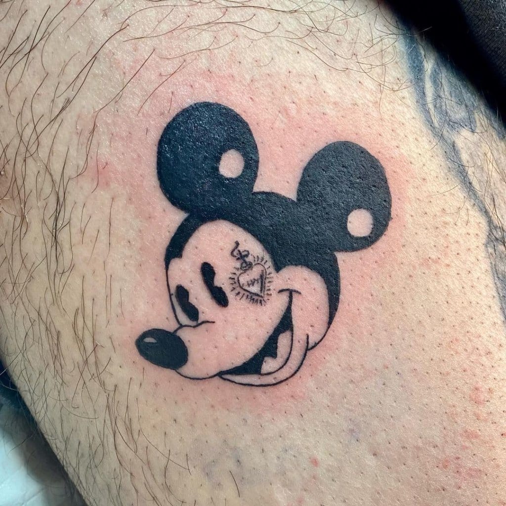 mickey mouse tattoo