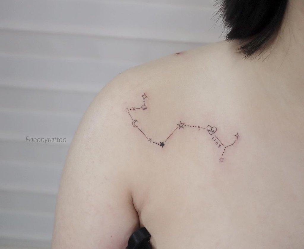 constellation tattoo