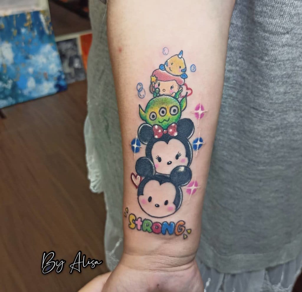 mickey mouse tattoo