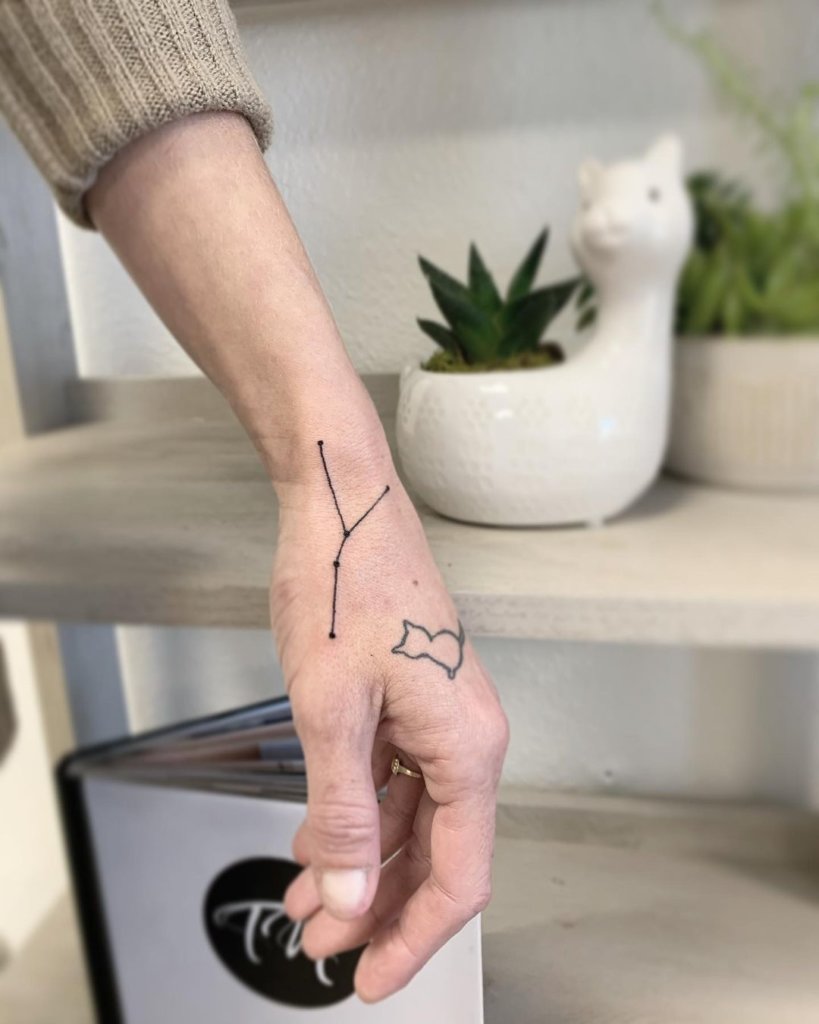 constellation tattoo