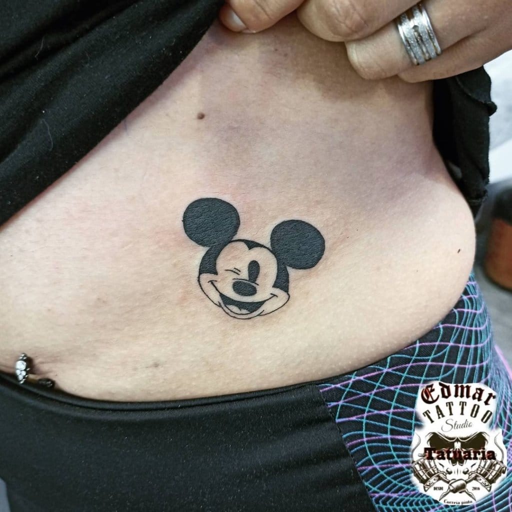 mickey mouse tattoo