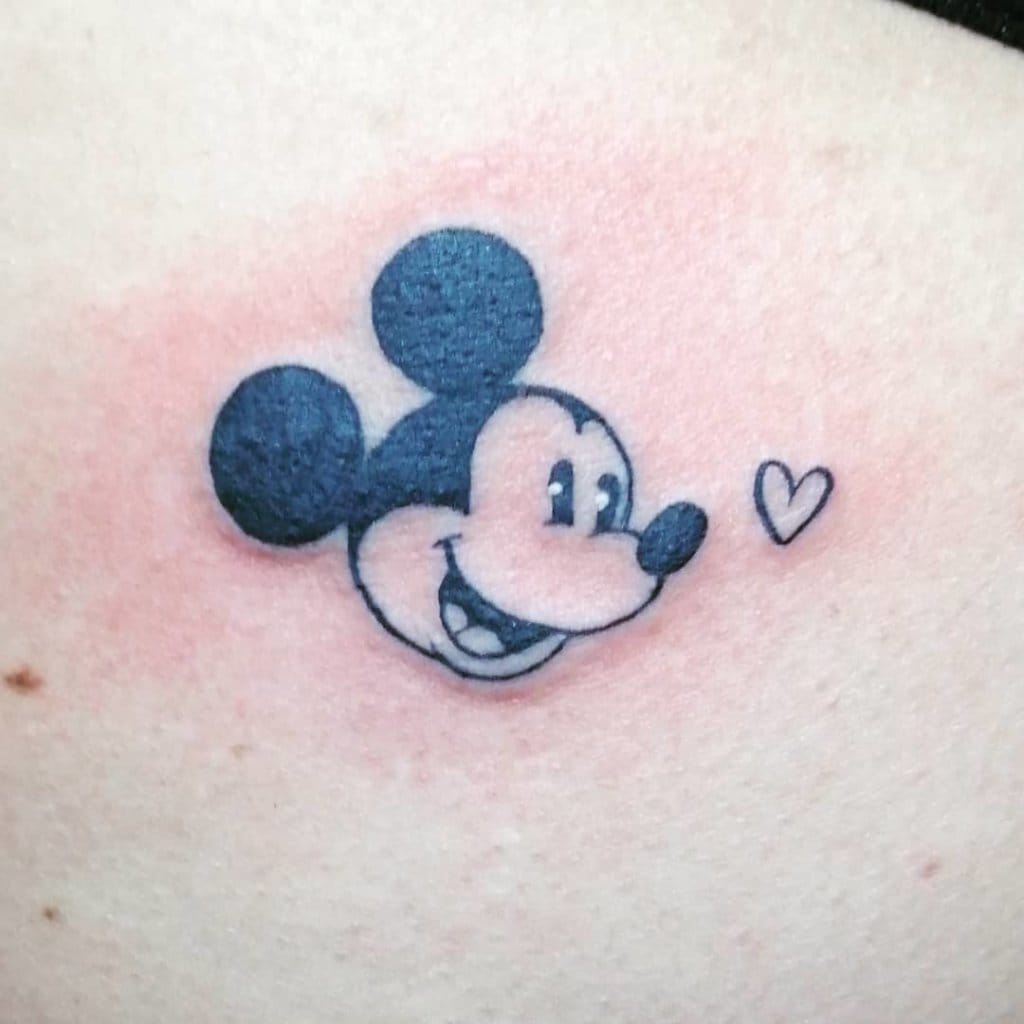 mickey mouse tattoo