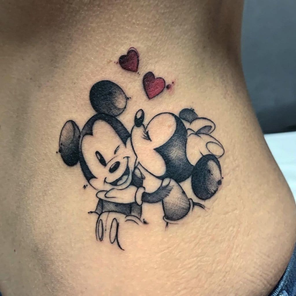 mickey mouse tattoo