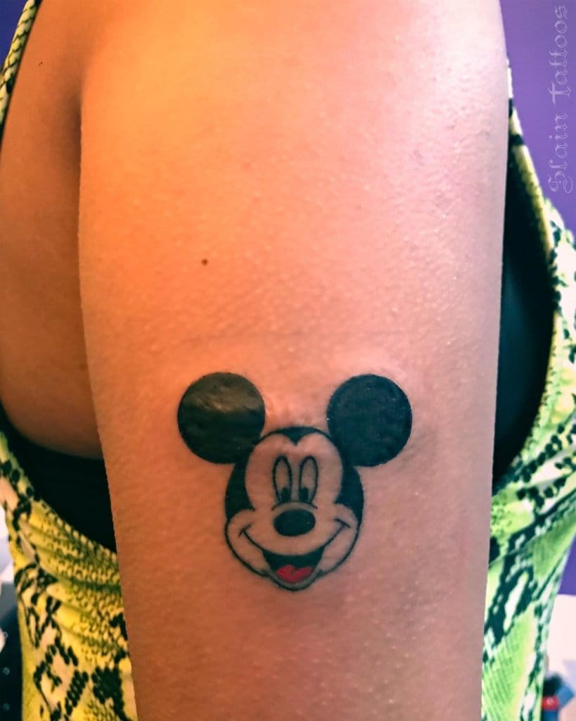 mickey mouse tattoo