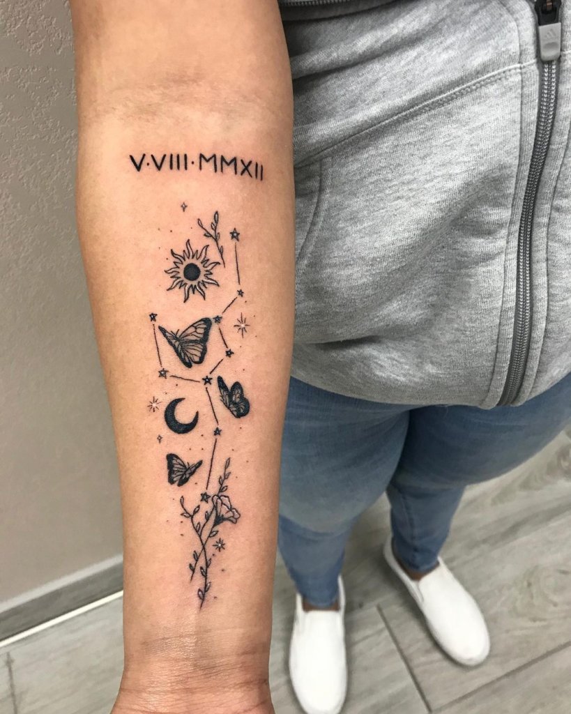 constellation tattoo