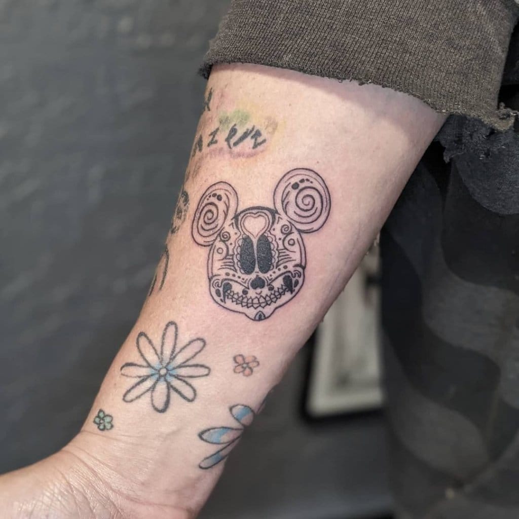 mickey mouse tattoo