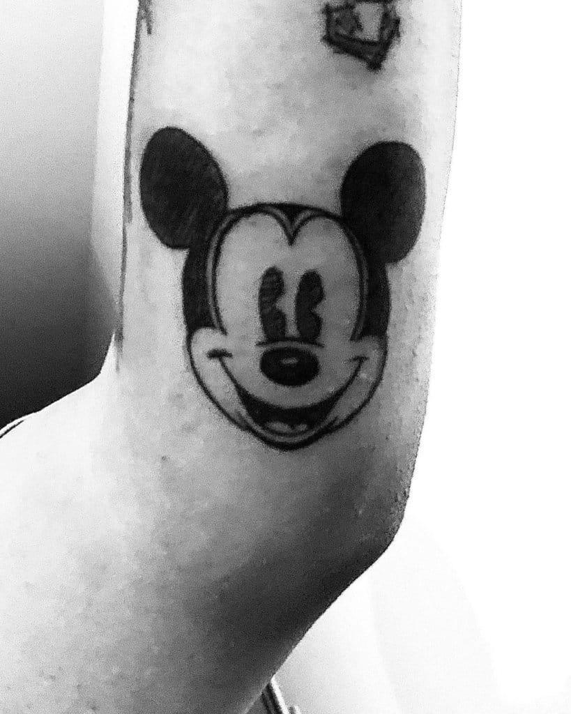 mickey mouse tattoo