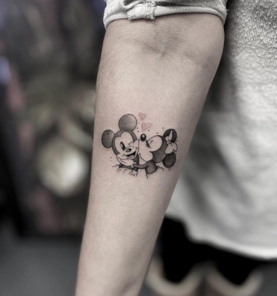 mickey mouse tattoo