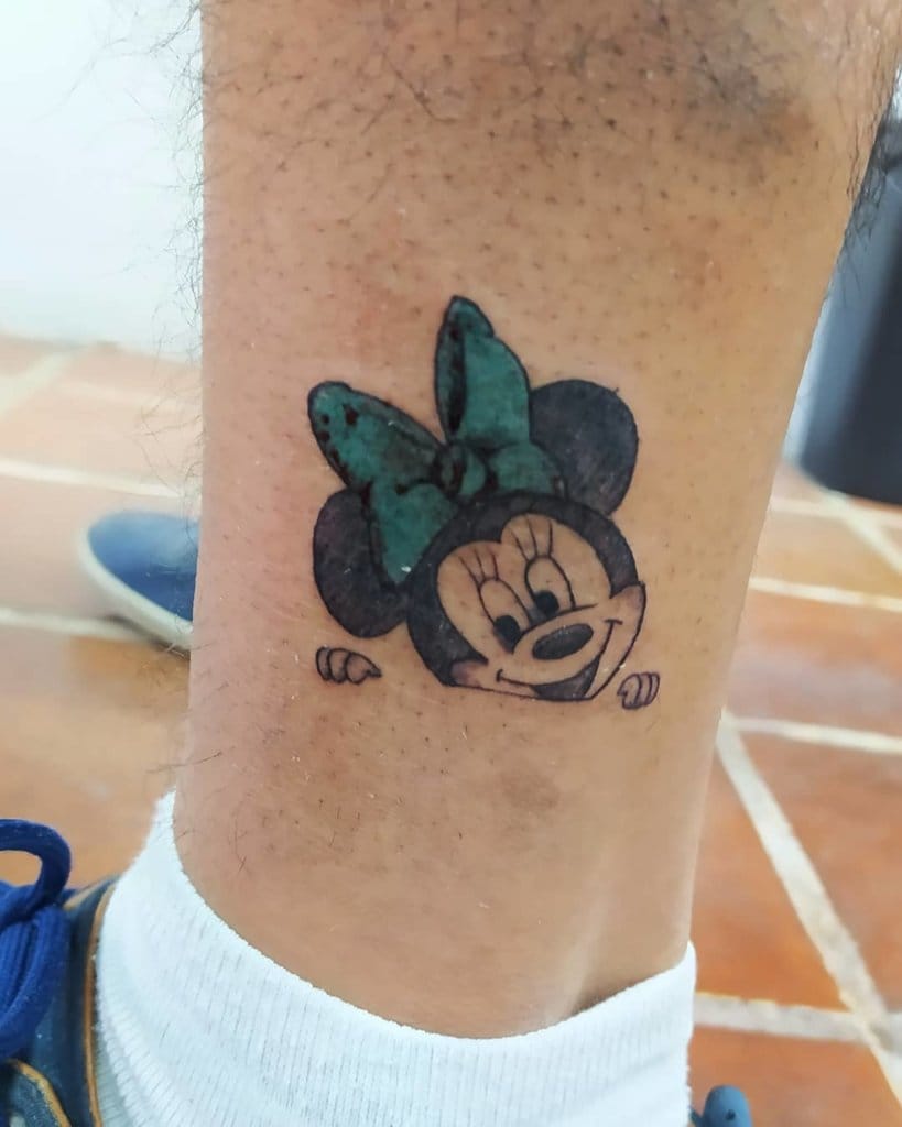 mickey mouse tattoo