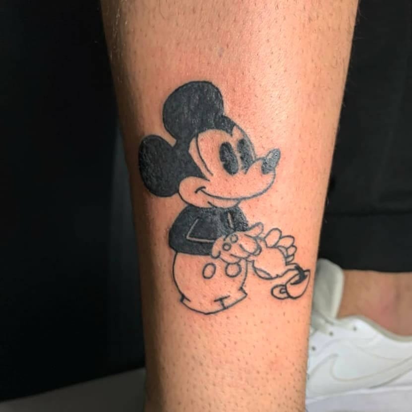 mickey mouse tattoo