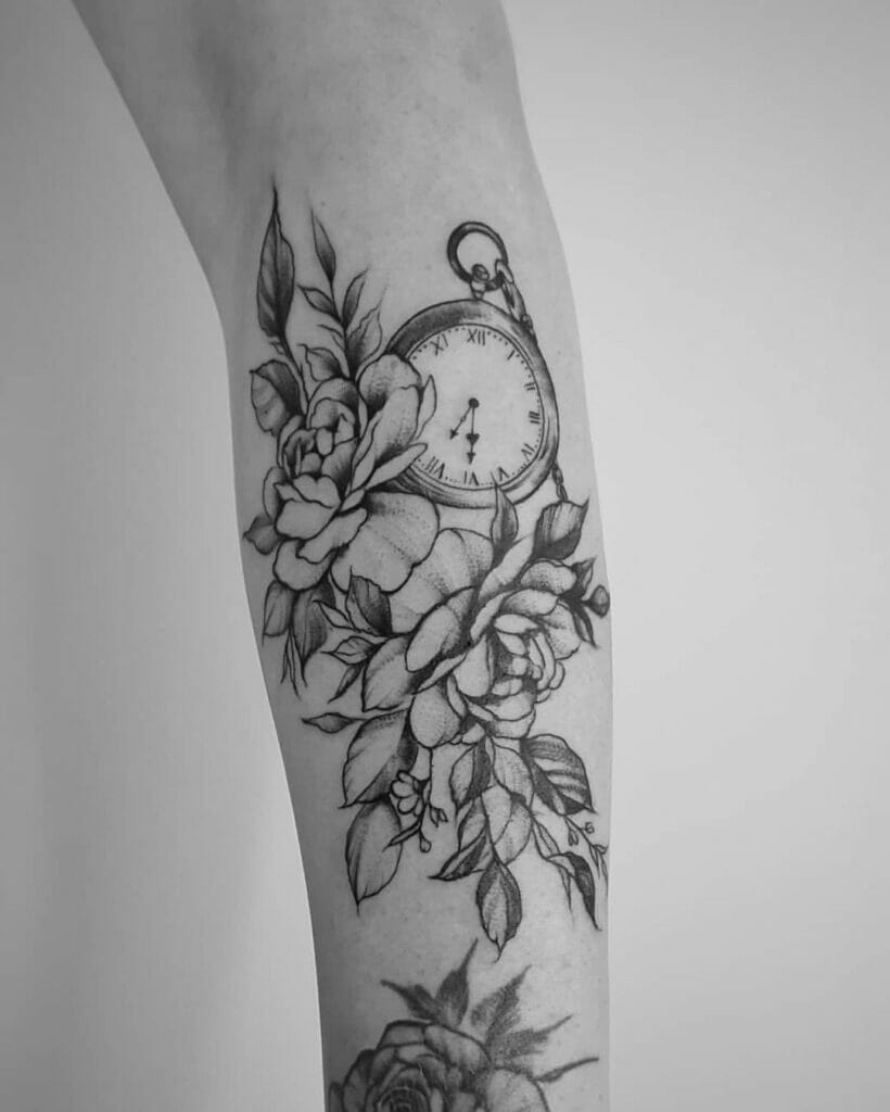 Flower Sleeve Tattoo