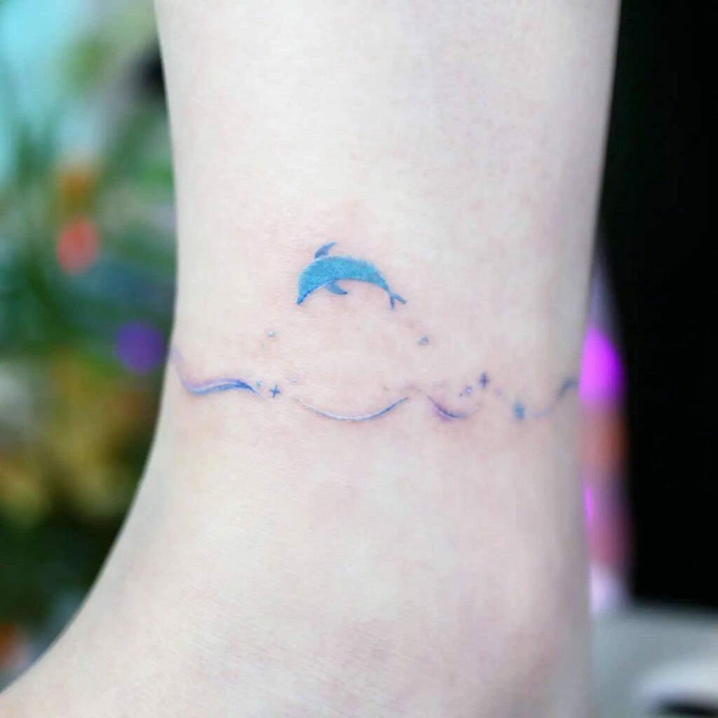 Ankle Bracelet Tattoo