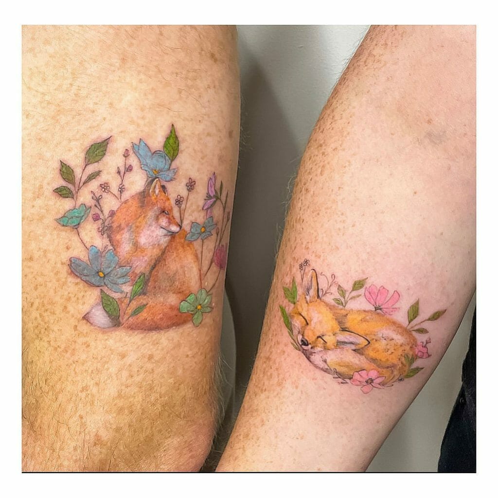 father and daughter tattoo