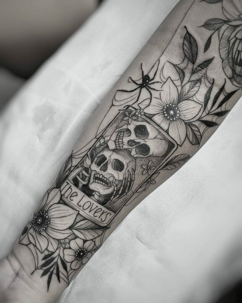 Flower Sleeve Tattoo