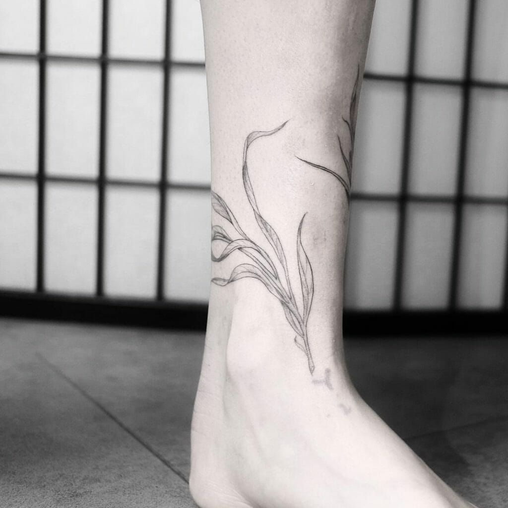 Ankle Bracelet Tattoo