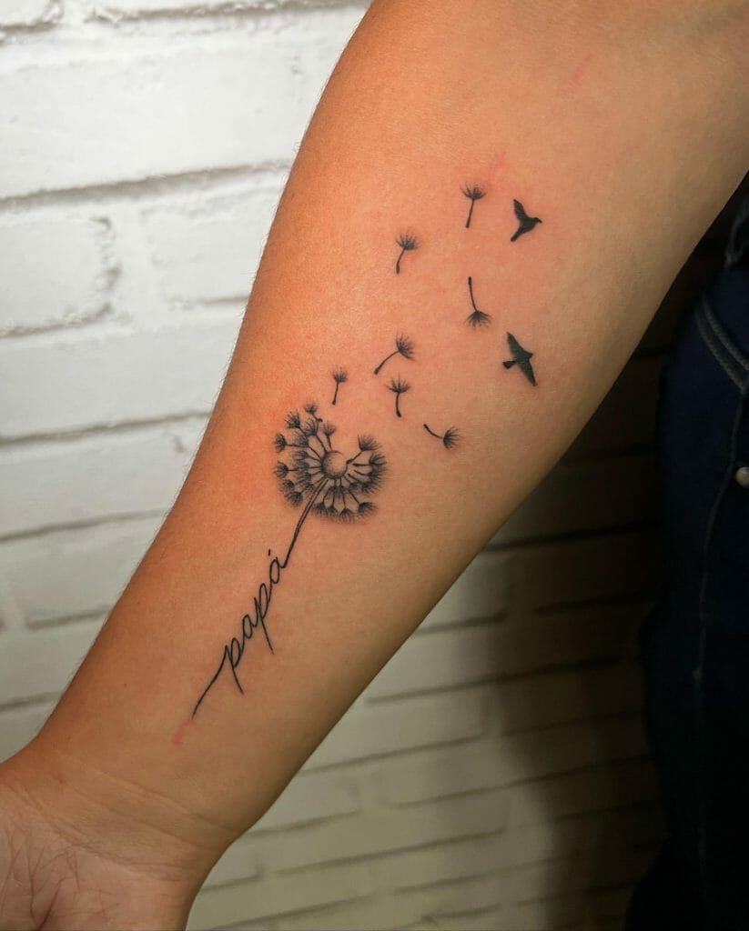 Dandelion Tattoo