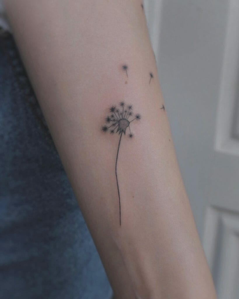 Dandelion Tattoo