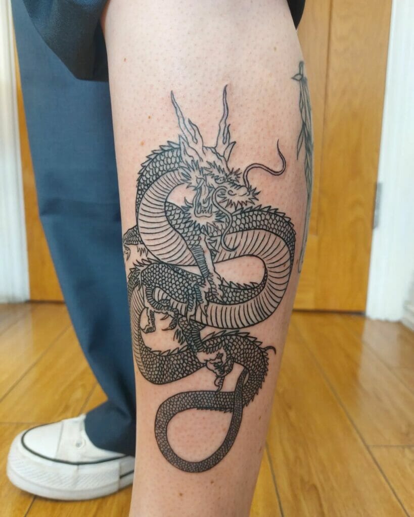 Japanese Dragon Tattoo