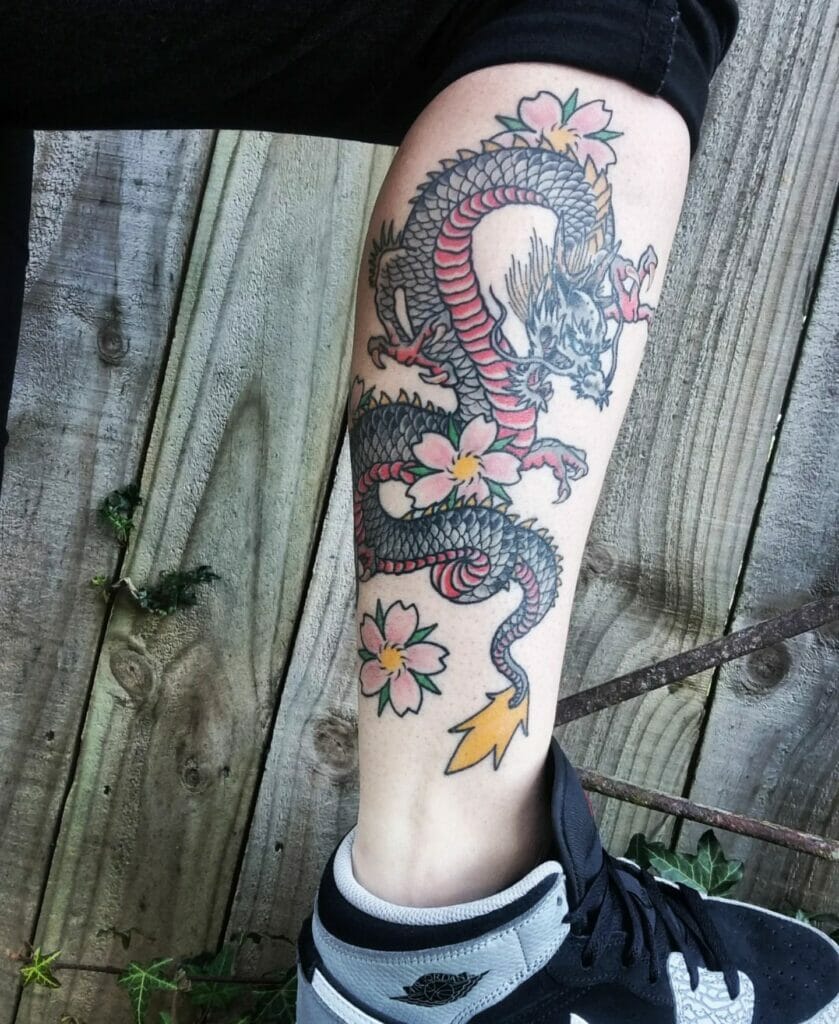 Japanese Dragon Tattoo