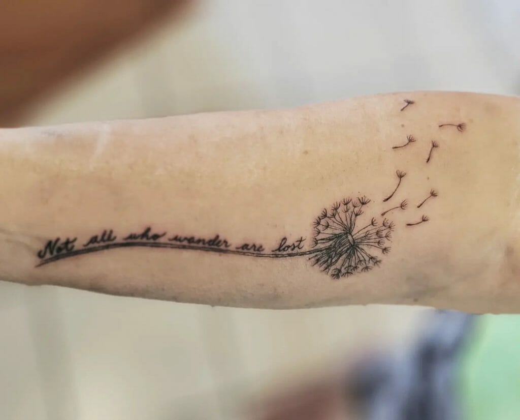 Dandelion Tattoo