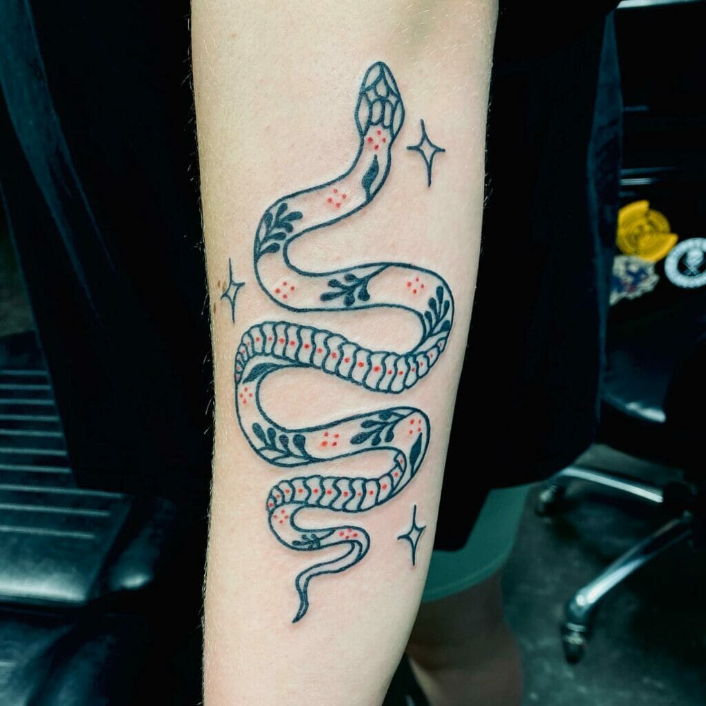 Snake Arm Tattoo