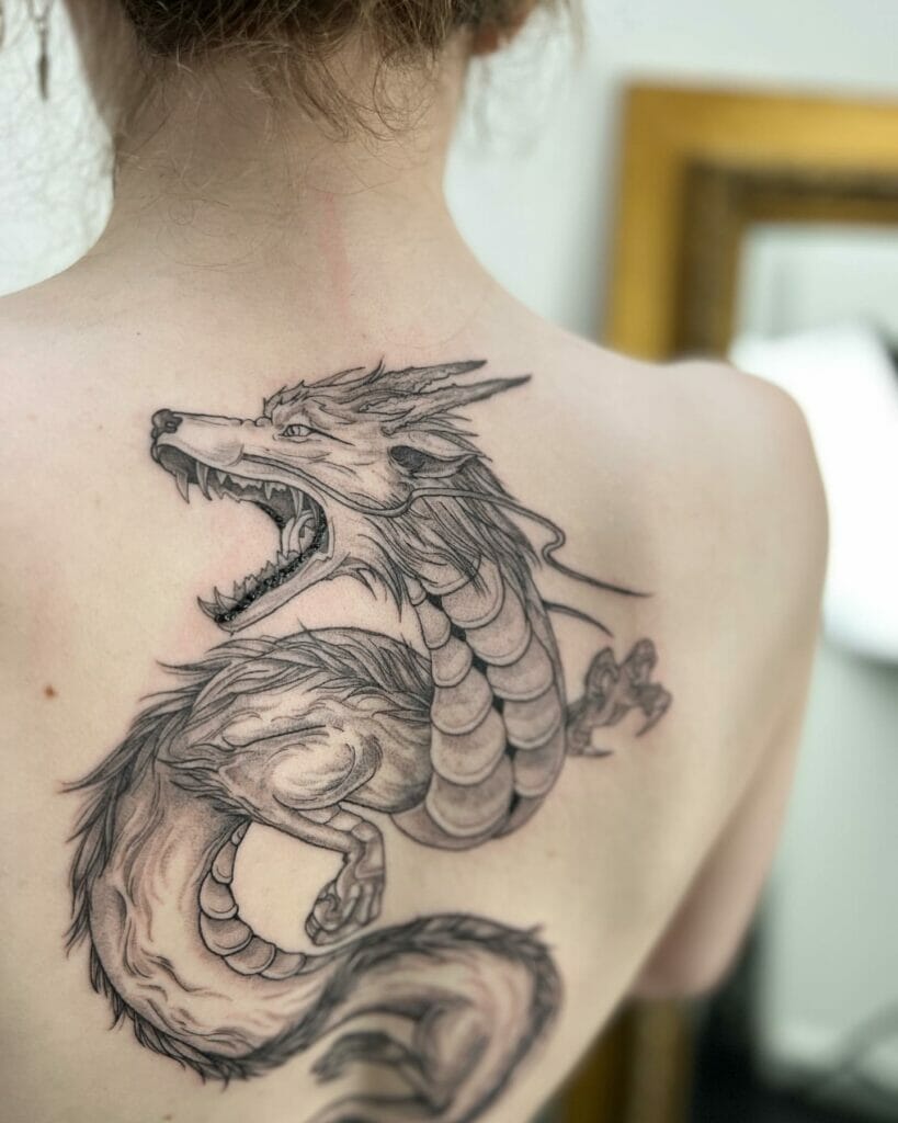 Japanese Dragon Tattoo