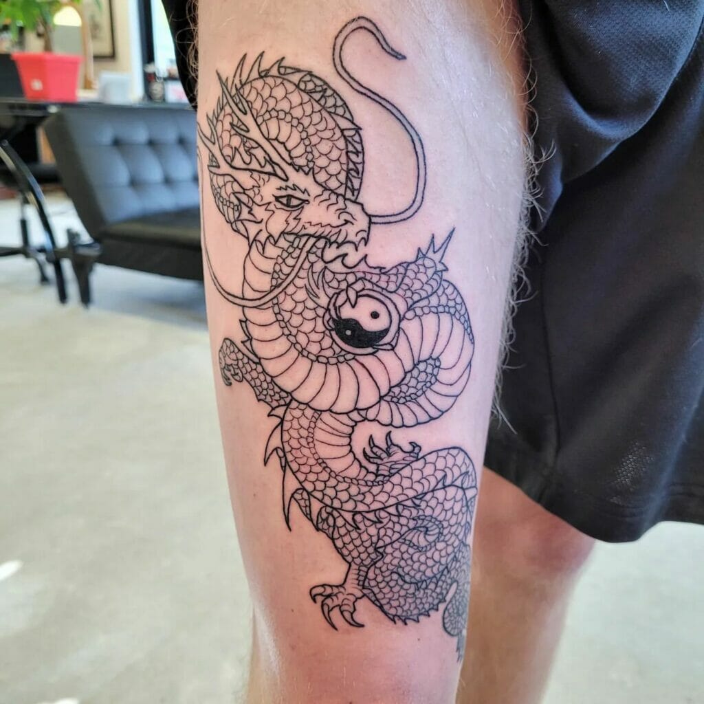 Japanese Dragon Tattoo