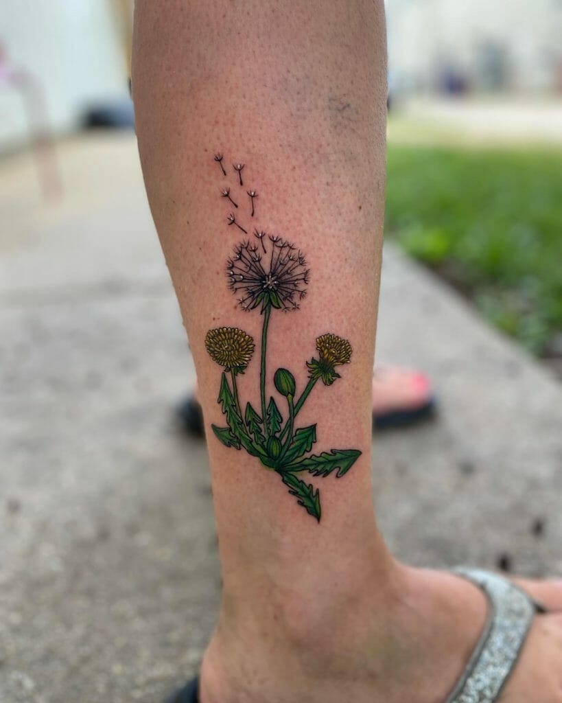 Dandelion Tattoo