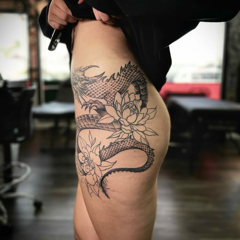 Japanese Dragon Tattoo