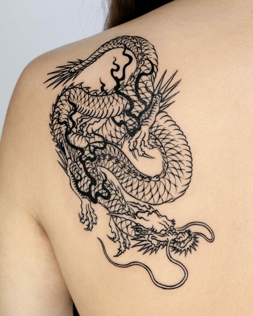 Japanese Dragon Tattoo