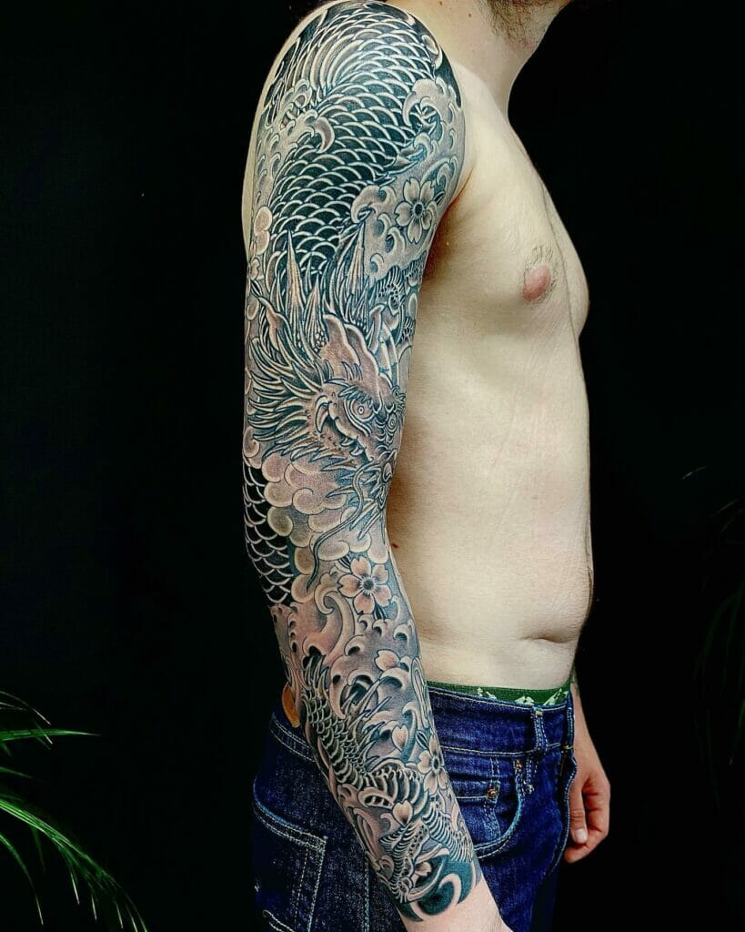 Japanese Dragon Tattoo