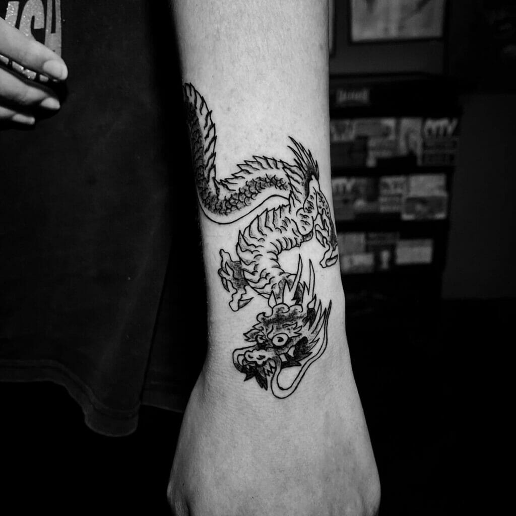 Japanese Dragon Tattoo