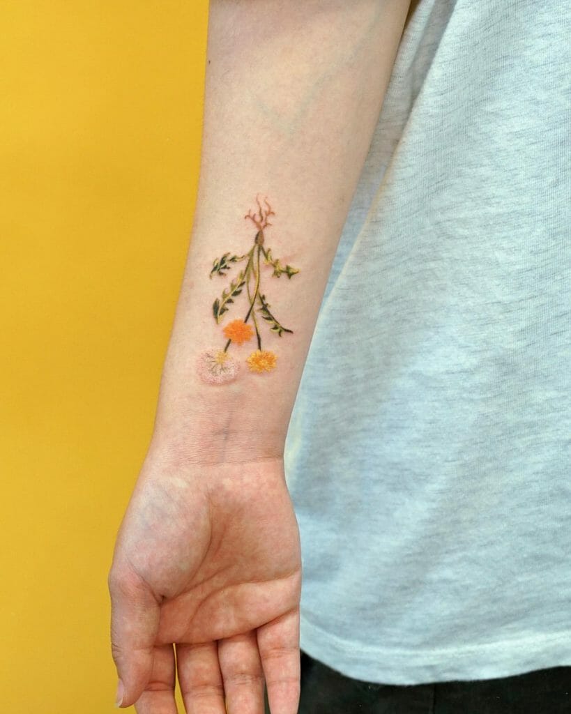 Dandelion Tattoo