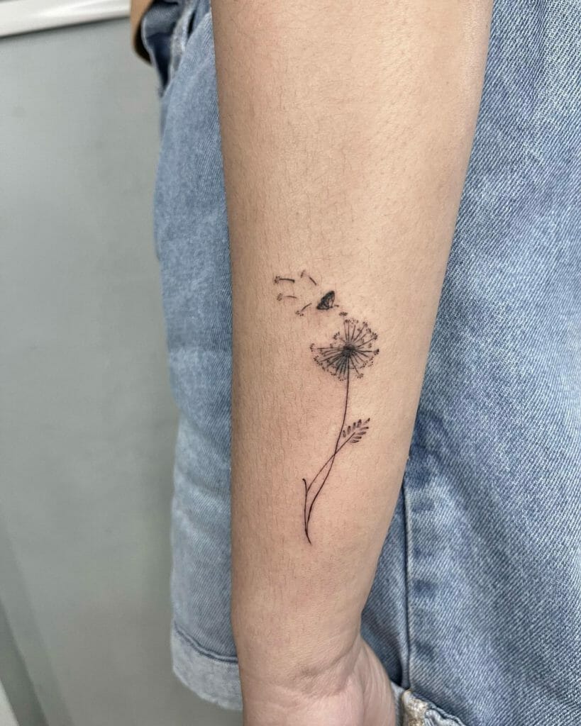 Dandelion Tattoo