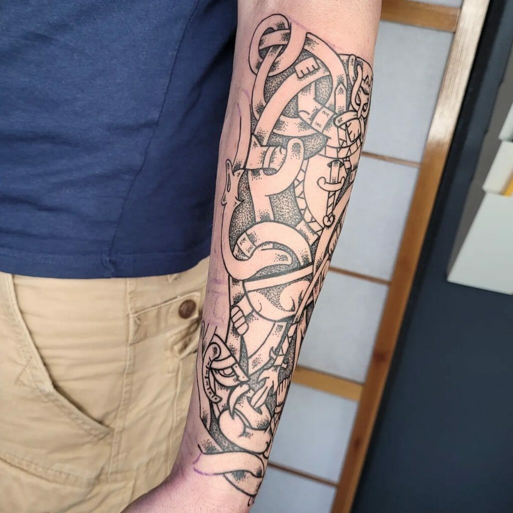 Norse Forearm Tattoo