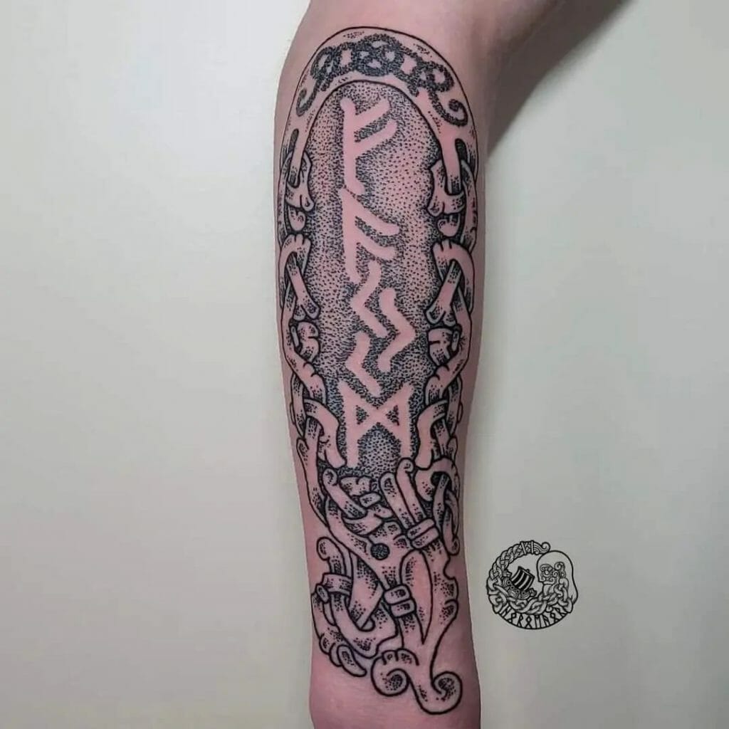 Norse Forearm Tattoo