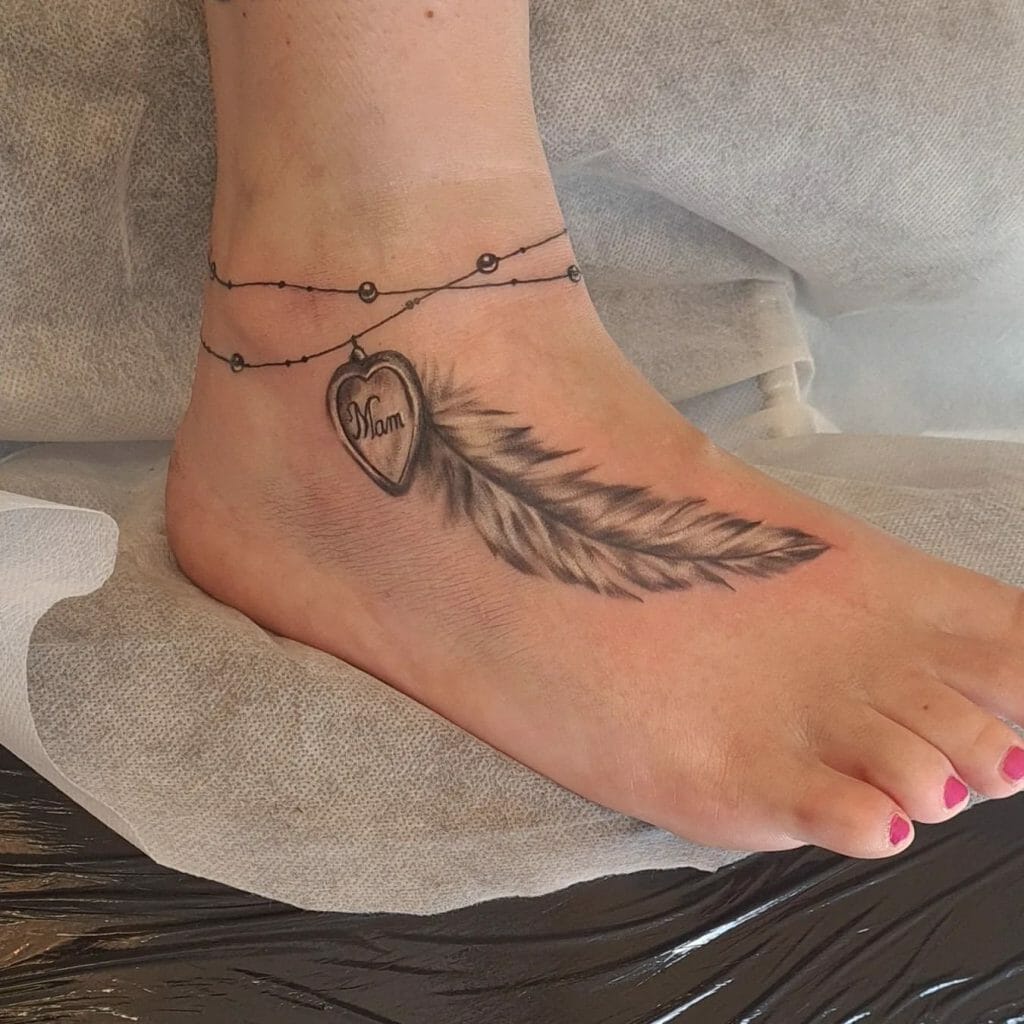 Ankle Bracelet Tattoo