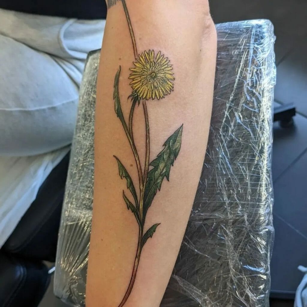 Dandelion Tattoo