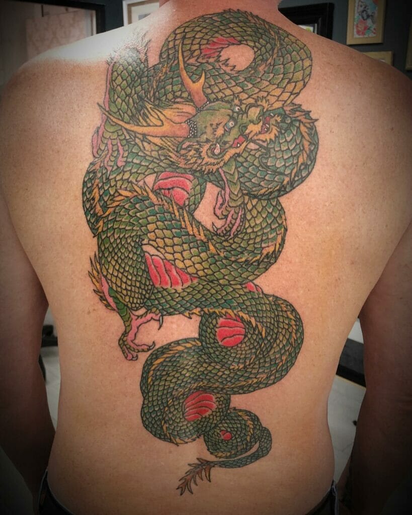 Japanese Dragon Tattoo